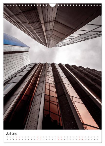 Produktbild: London Financial District (Wandkalender 2026 DIN A3 hoch), CALVENDO Monatskalender