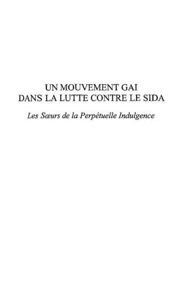 Produktbild: Mouvement (un) Gai Dans La Lutte Contre Le Sida