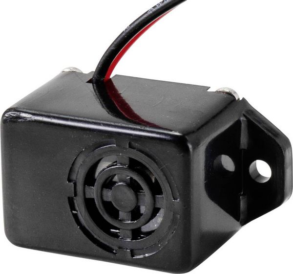 Produktbild: TRU COMPONENTS TC-9218556 Miniatur Summer Ger&auml;usch-Entwicklung: 75 dB Spannung: 12 V/DC Dauerton 1 St.