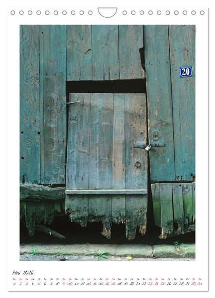 Produktbild: Alte T&uuml;ren (Wandkalender 2026 DIN A4 hoch), CALVENDO Monatskalender