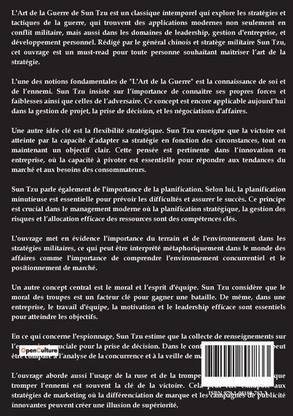 Produktbild: L'Art de la Guerre de Sun Tzu