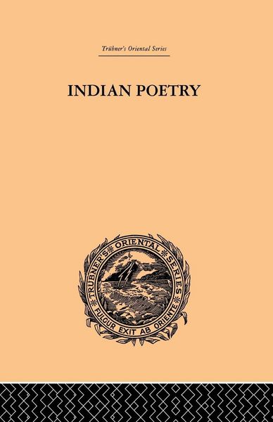 Produktbild: Indian Poetry