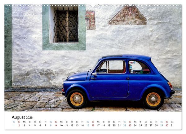 Produktbild: Autos der 70er (hochwertiger Premium Wandkalender 2026 DIN A2 quer), Kunstdruck in Hochglanz