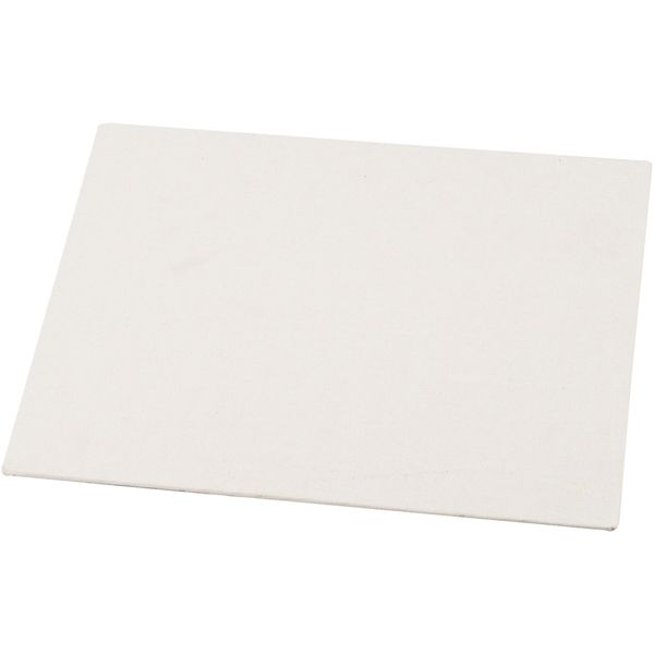Produktbild: Creativ Company Malplatten Leinwandplatte, Wei&szlig;, 29,7x42 cm, A3, 280 g, 1 Stk