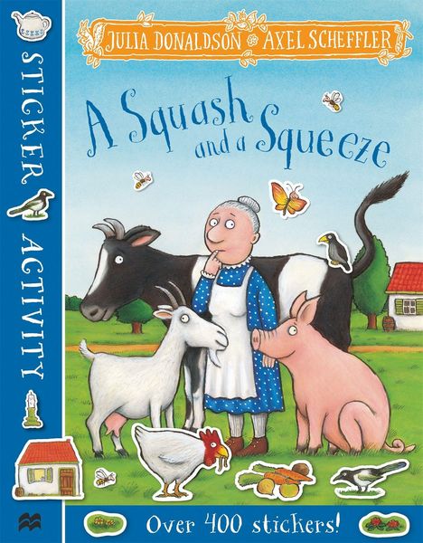 Produktbild: A Squash and a Squeeze Sticker Book