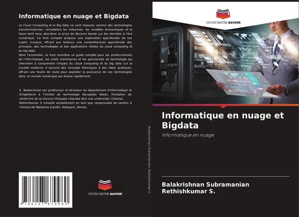 Produktbild: Informatique en nuage et Bigdata
