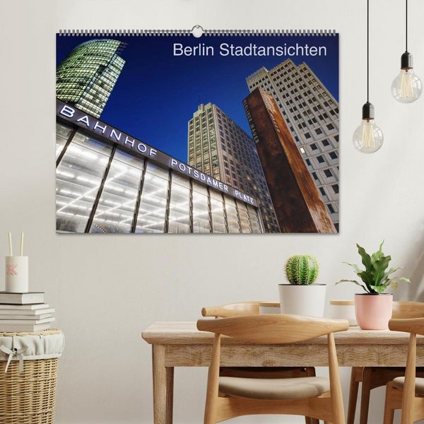 Produktbild: Berliner Stadtansichten (Wandkalender 2026 DIN A2 quer), CALVENDO Monatskalender