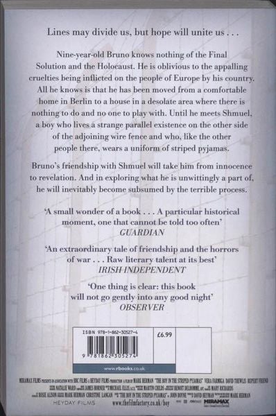 Produktbild: The Boy in the Striped Pyjamas. Film Tie-In