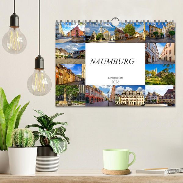 Produktbild: Naumburg Impressionen (Wandkalender 2026 DIN A4 quer), CALVENDO Monatskalender
