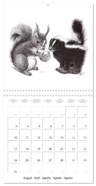 Produktbild: owls and mates 2026 (Wall Calendar 2026 12 &times; 12 Inch) CALVENDO 12 Month Wall Calendar