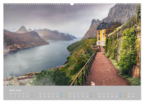 Produktbild: Fantastisch und surreal - Landschaften (hochwertiger Premium Wandkalender 2026 DIN A2 quer), Kunstdruck in Hochglanz