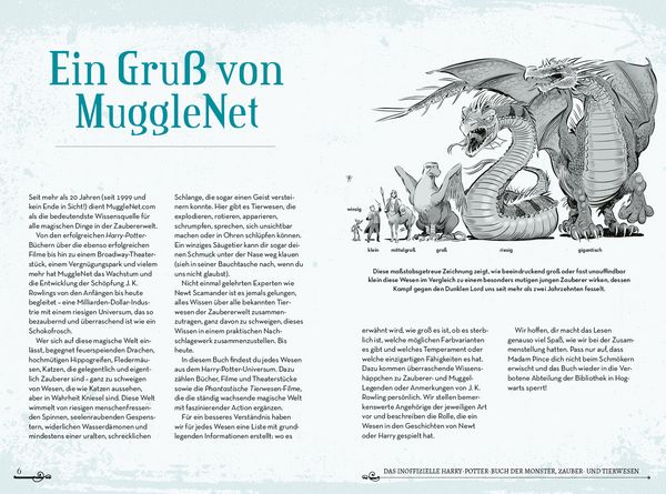 Produktbild: Das inoffizielle Harry-Potter-Buch der Monster, Zauber- und Tierwesen
