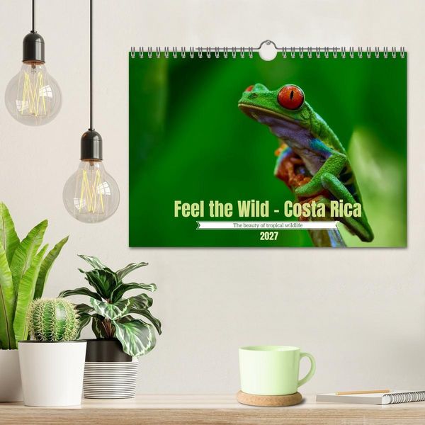 Produktbild: Feel the Wild &ndash; Costa Rica (Wall Calendar 2027 DIN A4 landscape), CALVENDO 12 Month Wall Calendar