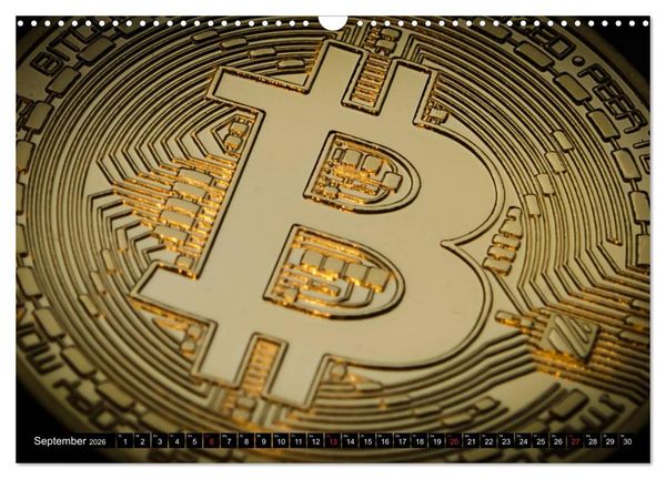 Produktbild: Bitcoins (Wandkalender 2026 DIN A3 quer), CALVENDO Monatskalender