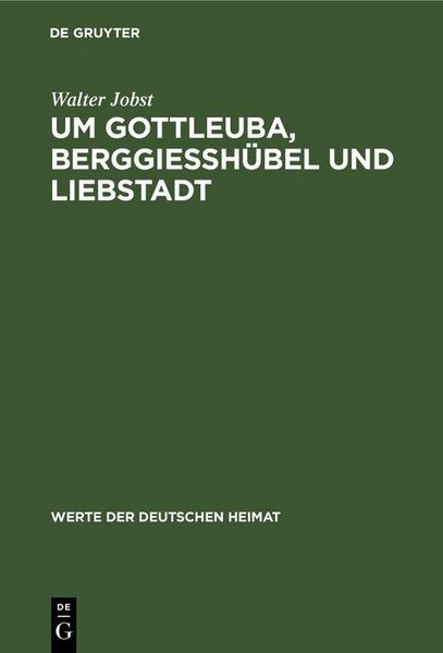 Produktbild: Um Gottleuba, Berggiessh&uuml;bel und Liebstadt