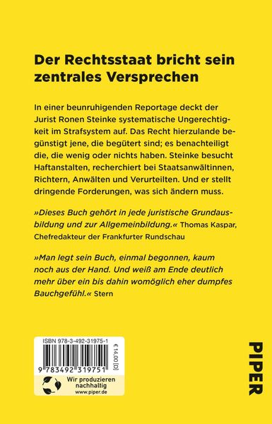 Produktbild: Vor dem Gesetz sind nicht alle gleich