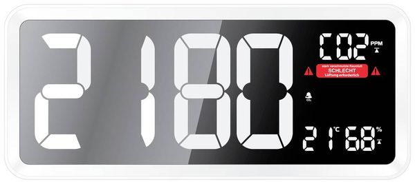 Produktbild: Techno Line WL1040 WL1040 CO2-Anzeige / CO2-Messger&auml;t