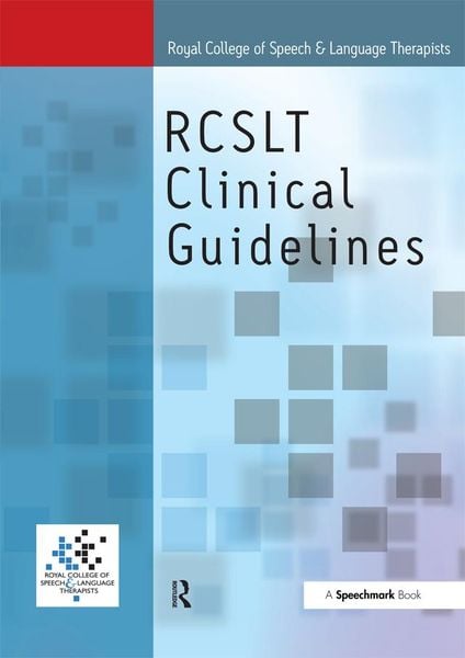 Produktbild: Royal College of Speech & Language Therapists Clinical Guidelines