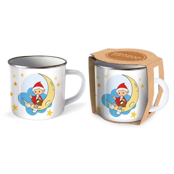 Produktbild: Tr&ouml;tsch Unser Sandm&auml;nnchen Emaille Becher Tasse Sandmann