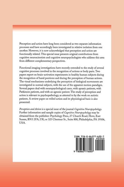 Produktbild: Perception and Action
