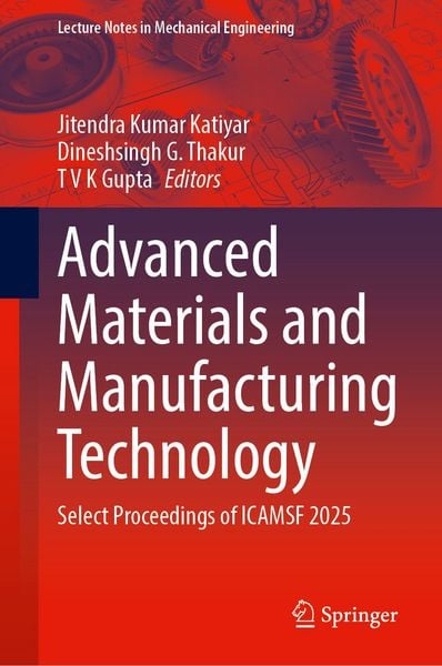 Produktbild: Advanced Materials and Manufacturing Technology