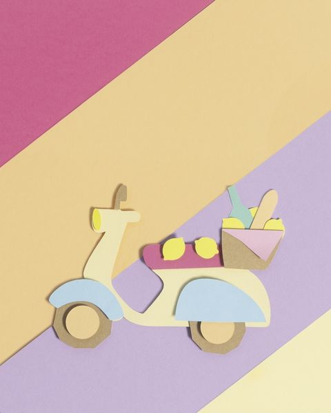 Produktbild: Folia Pastell-Block, Tonpapier und Fotokarton, DIN A4, 20 Blatt in 10 Farben sortiert