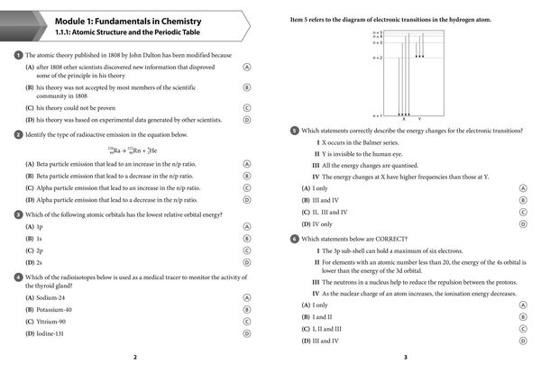 Produktbild: Collins Cape Chemistry - Cape Chemistry Multiple Choice Practice