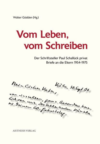 Produktbild: Vom Leben, vom Schreiben