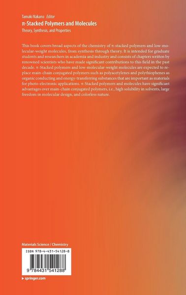Produktbild: &pi;-Stacked Polymers and Molecules
