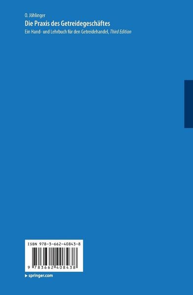 Produktbild: Die Praxis des Getreidegesch&auml;ftes