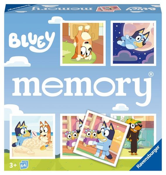 Produktbild: memory&reg; Bluey - Gesellschaftsspiel & Brettspiel ab 3 Jahre