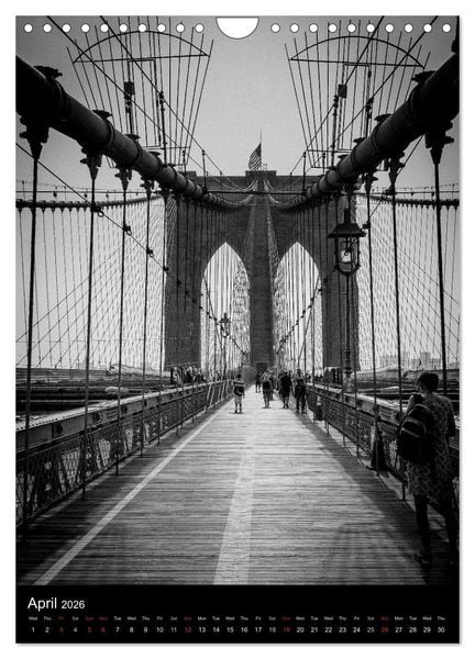 Produktbild: New York City (Wall Calendar 2026 DIN A4 portrait), CALVENDO 12 Month Wall Calendar