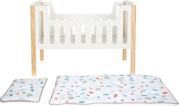 Produktbild: Small foot 12495 - Puppengitterbett Little Button