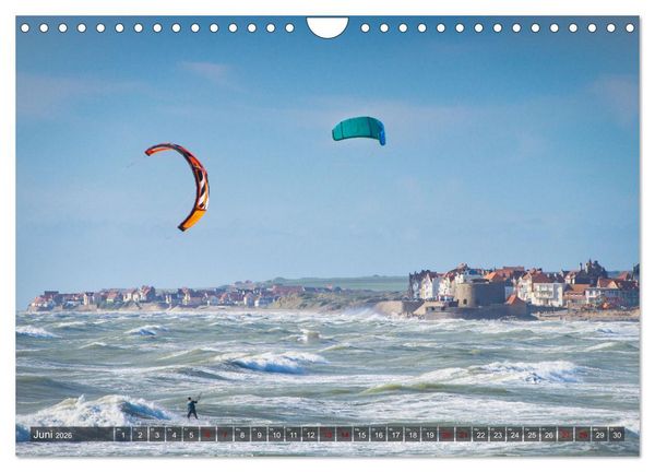 Produktbild: Frankreichs Norden - Entlang der C&ocirc;te d'Opale (Wandkalender 2026 DIN A4 quer), CALVENDO Monatskalender