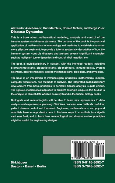 Produktbild: Disease Dynamics