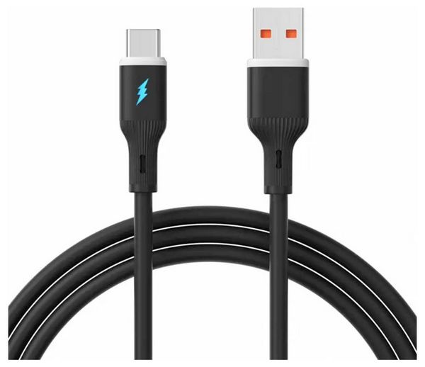 Produktbild: Akyga USB-Kabel USB-A Stecker, USB-C&reg; Stecker 1m Schwarz AK-USB-62