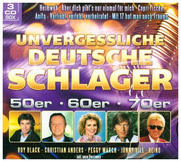 Produktbild: Unvergessliche deutsche Schlager