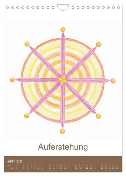 Produktbild: Atlantisheilsymbole (Wandkalender 2027 DIN A4 hoch), CALVENDO Monatskalender