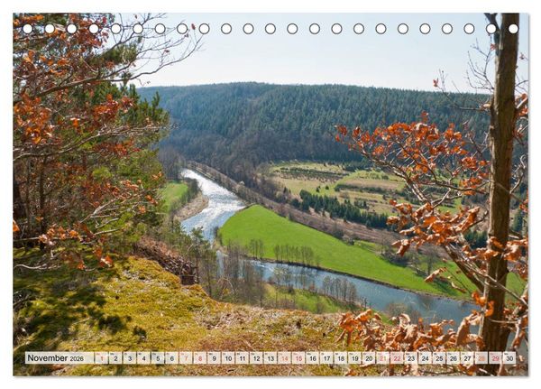 Produktbild: M&auml;rchenwald W&uuml;nschendorf an der Elster in Th&uuml;rigen (Tischkalender 2026 DIN A5 quer), CALVENDO Monatskalender