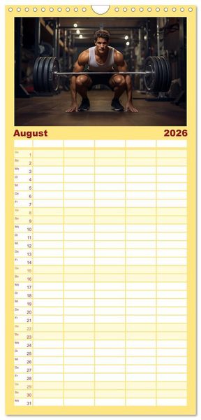 Produktbild: Familienplaner 2026 - Das macht Spa&szlig;, haben sie gesagt mit 5 Spalten (Wandkalender, 21 x 45 cm) CALVENDO