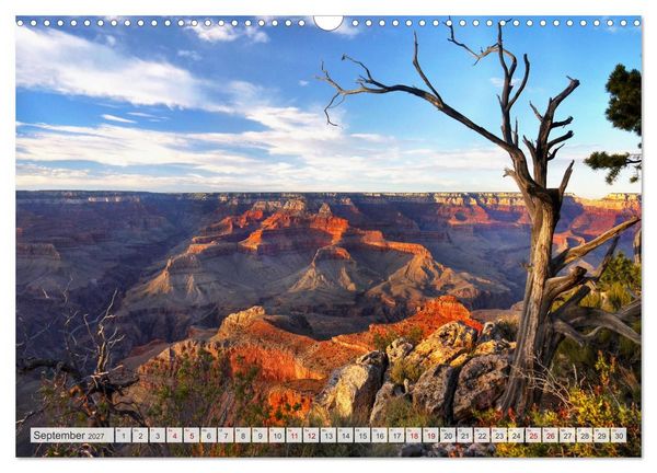 Produktbild: Grand Canyon, Nationalpark (Wandkalender 2027 DIN A3 quer), CALVENDO Monatskalender
