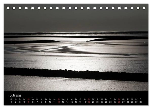 Produktbild: Wattenmeer (Tischkalender 2026 DIN A5 quer), CALVENDO Monatskalender