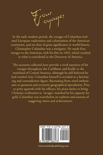 Produktbild: The Four Voyages of Christopher Columbus
