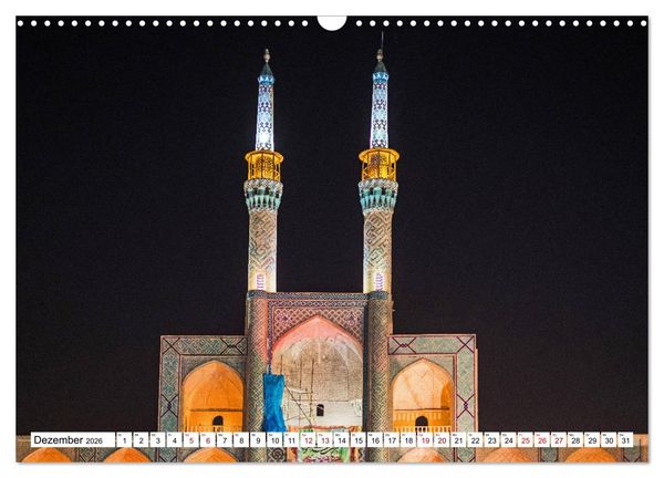 Produktbild: St&auml;dte des Irans - Yazd (Wandkalender 2026 DIN A3 quer), CALVENDO Monatskalender