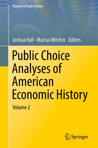Produktbild: Public Choice Analyses of American Economic History