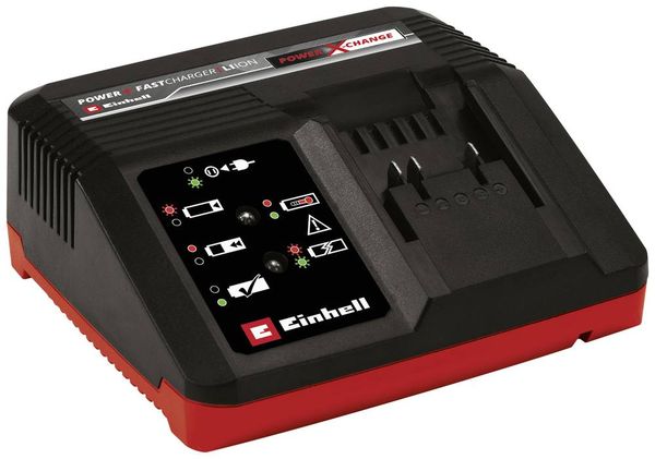 Einhell Power X-Change PXC-Ladegerät Power X-Fastcharger 4A 4512103 Werkzeug-Akku Ladegerät 21 V