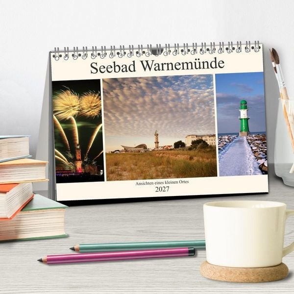 Produktbild: Seebad Warnem&uuml;nde (Tischkalender 2027 DIN A5 quer), CALVENDO Monatskalender