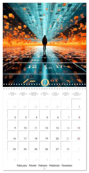 Produktbild: METAVERSE Real thrill (Wall Calendar 2026 12 &times; 12 Inch) CALVENDO 12 Month Wall Calendar