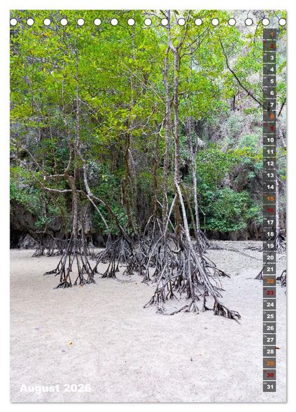 Produktbild: Thailand - Perle Asiens (Tischkalender 2026 DIN A5 hoch), CALVENDO Monatskalender