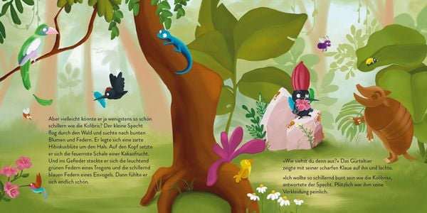 Produktbild: Vom Specht, der ein Kolibri sein wollte